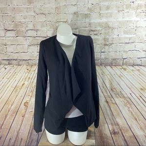 Willi Smith black open blazer size XS